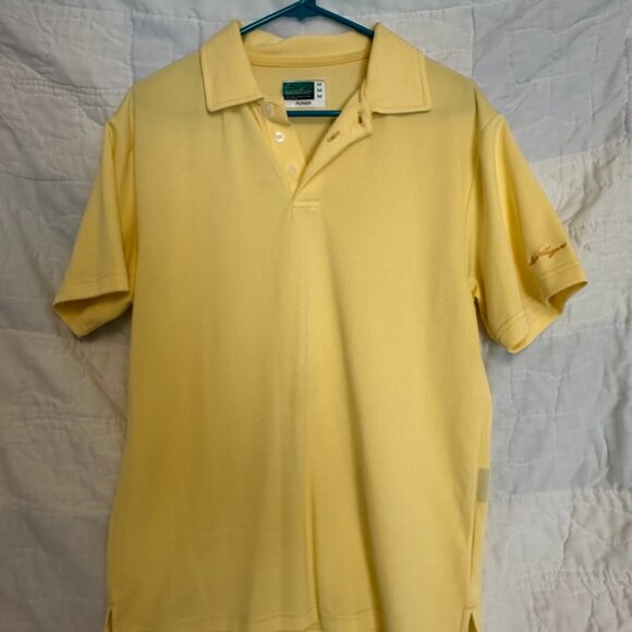 Ben Hogan Yellow Golf Polo Medium - Picture 1 of 5